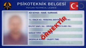 Psikoteknik Belgesi nedir