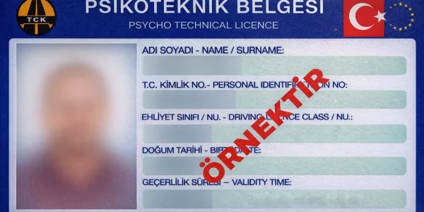 Psikoteknik Belgesi nedir