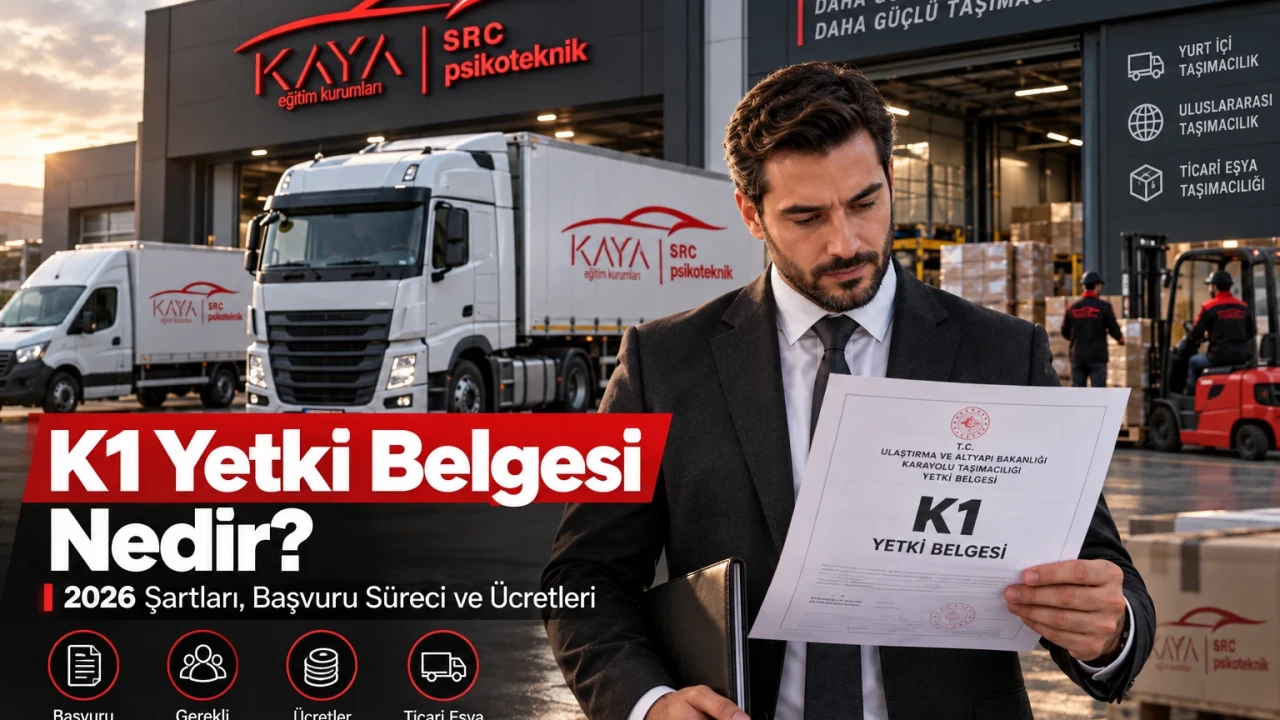 K1 YETKİ BELGESİ NEDİR?