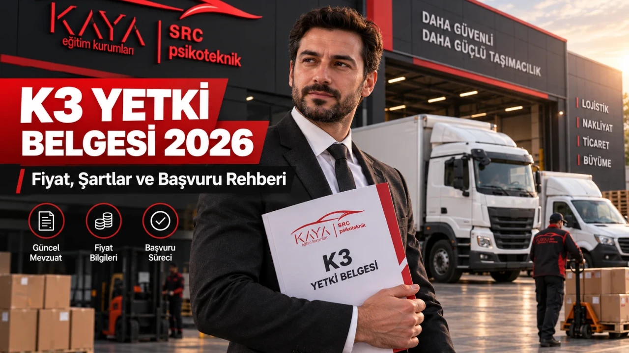 K3 YETKİ BELGESİ 2026