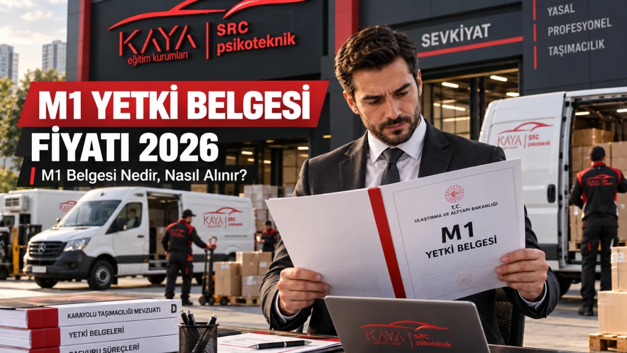 M1 YETKİ BELGESİ FİYATI 2026