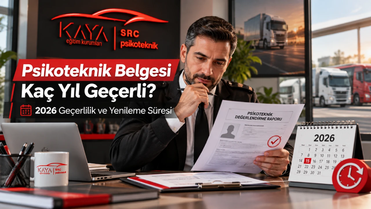 Psikoteknik Belgesi Kaç Yıl Geçerli